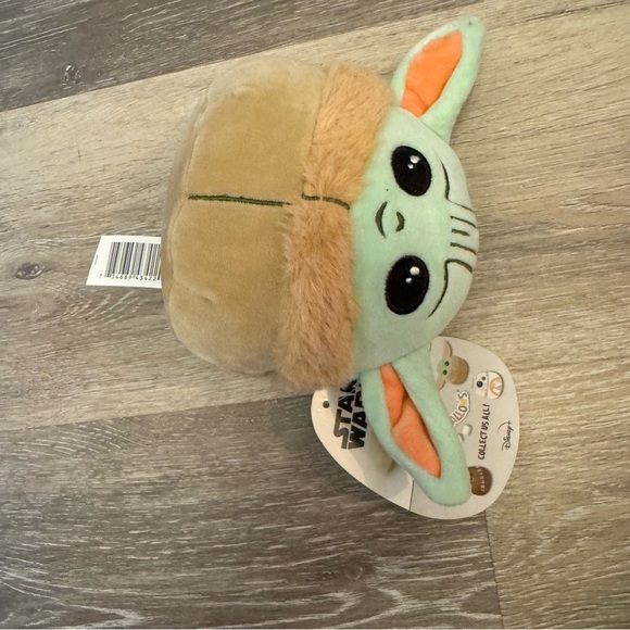 New 5" Star Wars Mandalorian Baby Yoda Grogu Squishmallow Rare Kellytoy NWT - Picture 4 of 10